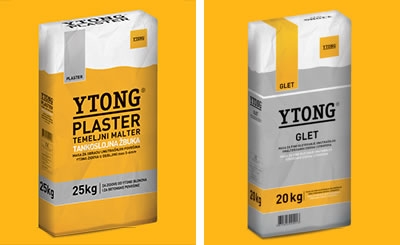 Ytong Plaster i Glet - novo na tržištu