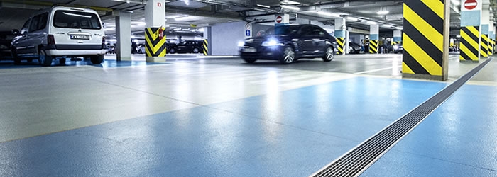 ACO DRAIN® Deckline - sustavi linijske odvodnje za parkirališta