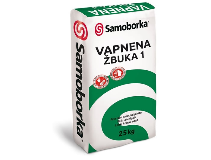 VAPNENA ŽBUKA 1 - podložna žbuka