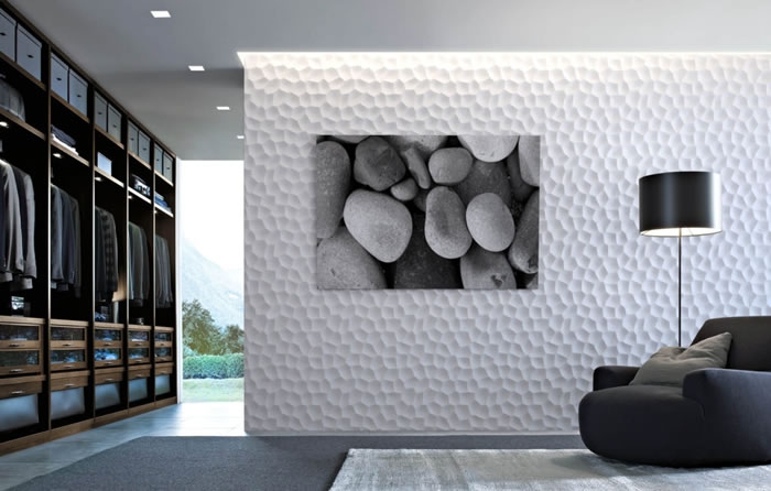 3D zidni panel HEXY ili HEKSAGONI