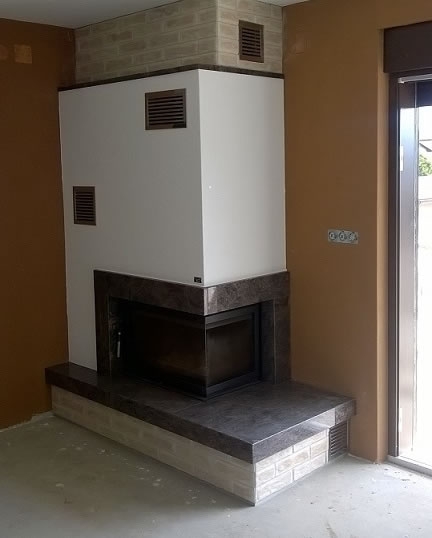Kamin za centralno grijanje DIKA