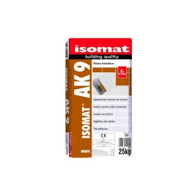 Ljepilo za keramiku ISOMAT AK 9, 25 kg