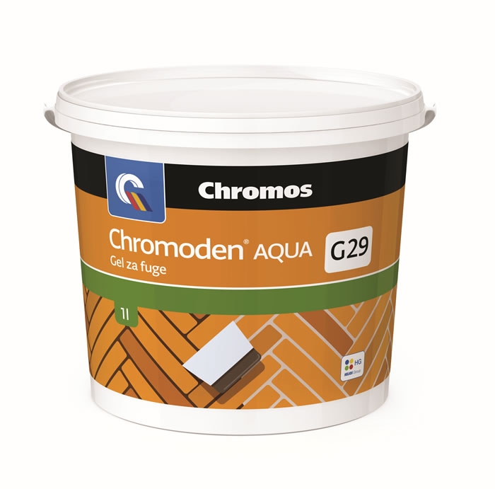 CHROMODEN AQUA gel za fuge G 29 za drvene površine