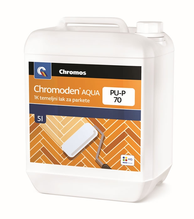 CHROMODEN AQUA 1K PU temeljni lak za parkete PU- P 70