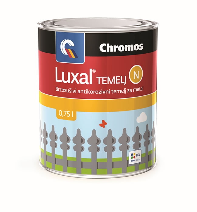 LUXAL temelj N - brzosušivi antikorozivni temelj za metal