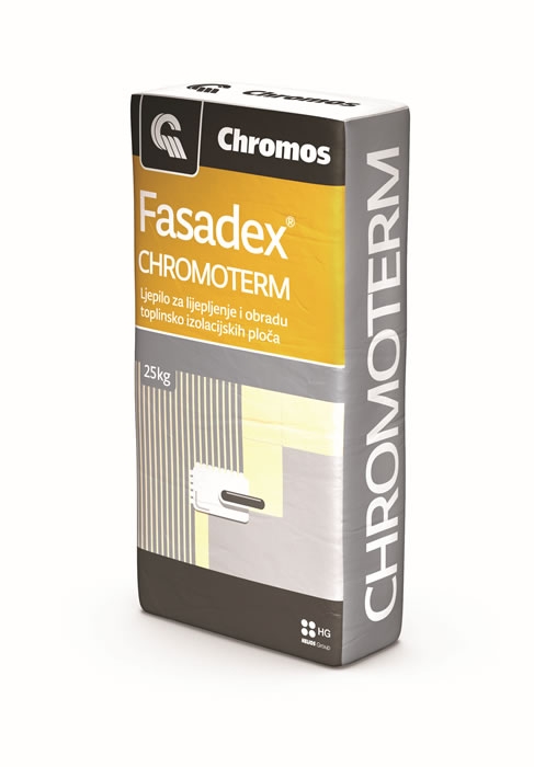 FASADEX CHROMOTERM - ljepilo za lijepljenje i obradu toplinsko izolacijskih ploča