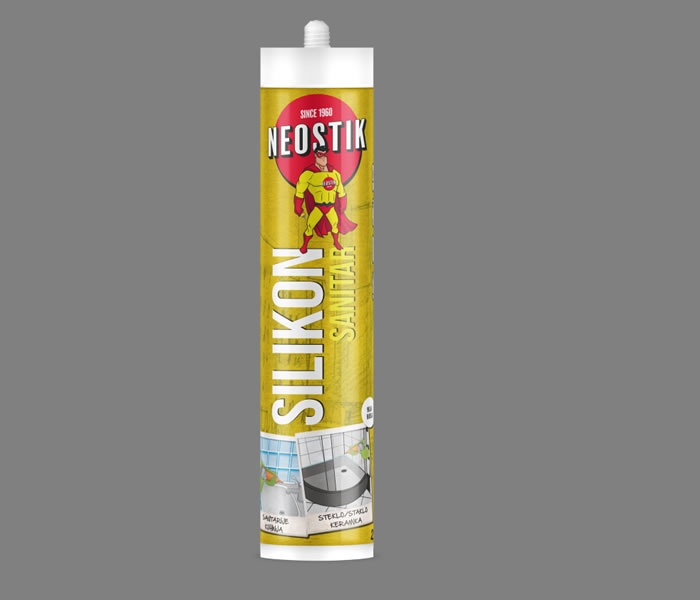 NEOSTIK silkon sanitar za zaštitu od plijesni