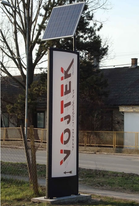 Reklamna tabla aluminij - pleksiglas TOTEM TIP 5320