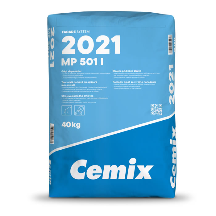 Strojna podložna žbuka - 2021 MP 501 I