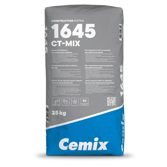 Reparaturni mort za sanaciju betonskih konstrukcija - 1645 CT-MIX