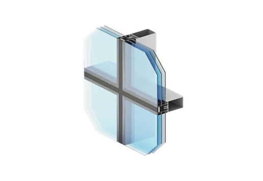 Zaštitna stijena bez vidljivih aluminijskih elemenata MC GLASS