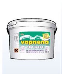 Vapnena EKO boja za zaštitu unutrašnjih zidova