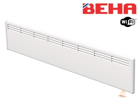Norveški električni radijator BEHA LV7 WiFi - 200 mm, 750 W