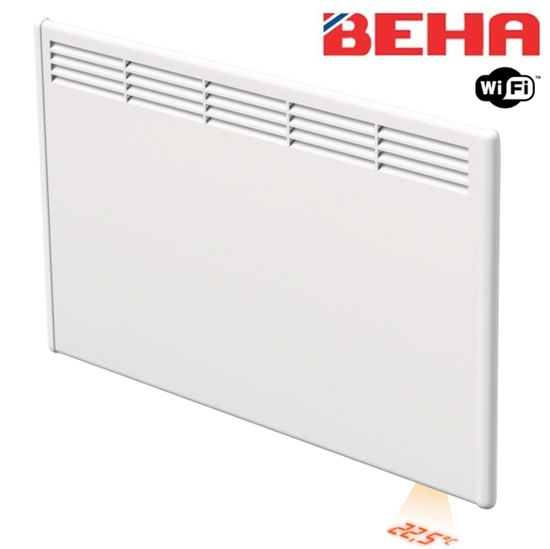 Norveški električni radijator BEHA PV8 WiFi - 400 mm, 800 W