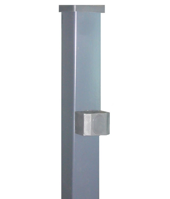 Stup s pločicom kvadratni 1050mm 60x60 tamno siva