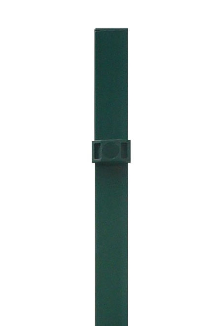 Stup s pločicom kvadratni 1250mm 40x40 tamno zelena