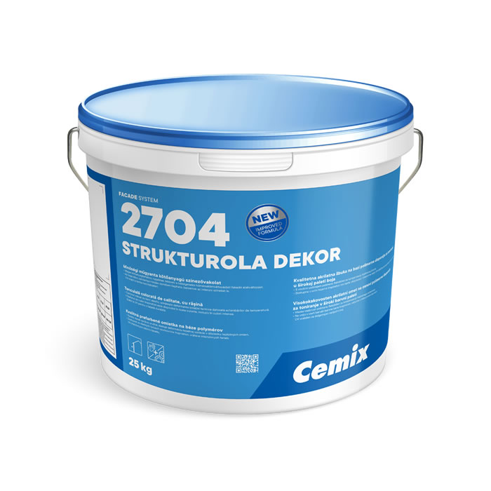 Završno-dekorativna žbuka - 2704 STRUKTUROLA DEKOR