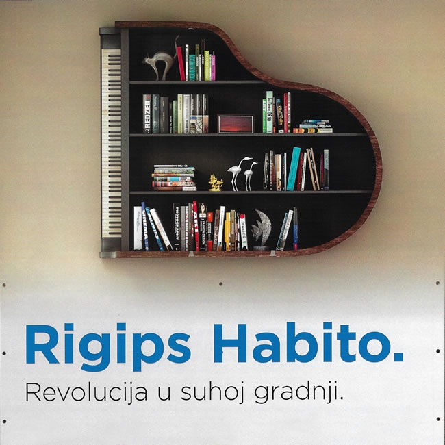 Rigips Habito - masivna gips ploča