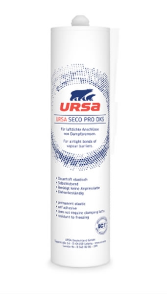 Ljepilo URSA SECO PRO DKS za paronepropusne folije, parne zapreke i brane