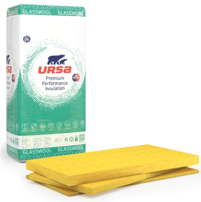 Vodoodbojne ploče od staklene vune URSA GLASSWOOL FDP 1 - toplinska i zvučna izolacija vanjskih zidova