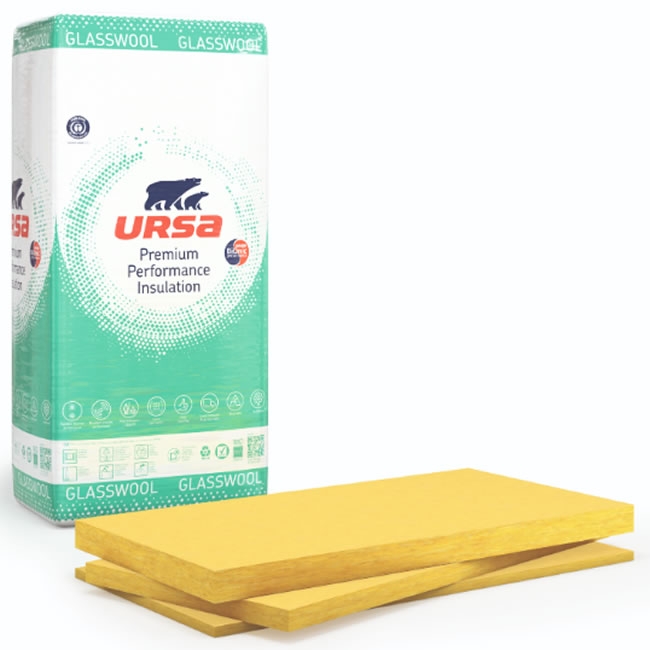 Vodoodbojne ploče od staklene vune URSA GLASSWOOL FDP 2/Vk - toplinska i zvučna izolacija ventiliranih fasada