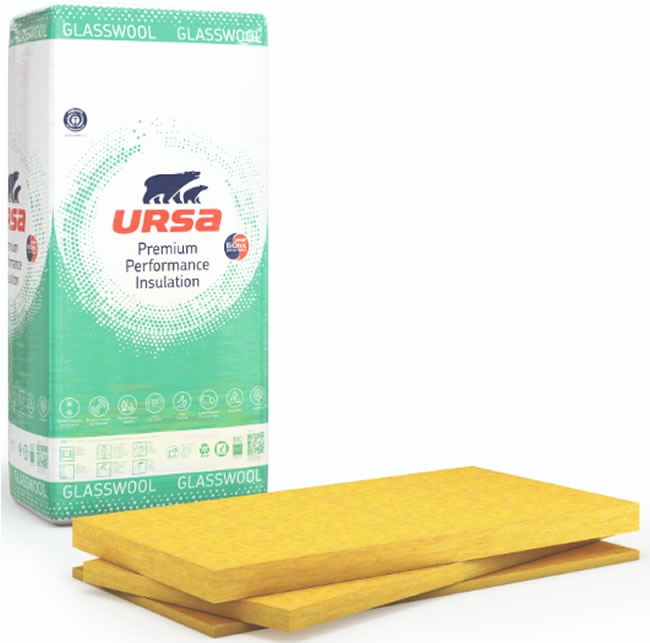 Podne ploče URSA GLASSWOOL TSP - toplinska i zvučna izolacija međuetažnih konstrukcija