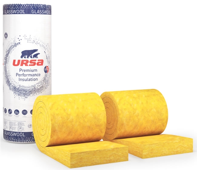 Filc od staklene vune URSA GLASSWOOL TWF FONO - zvučno izolacijska ispuna u suhomontažnim pregradnim zidovima
