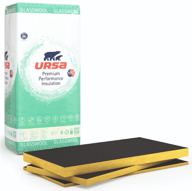 Vodoodbojne ploče od staklene vune URSA GLASSWOOL FDP 3/Vr - toplinska i zvučna izolacija ventiliranih fasada