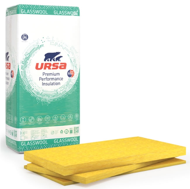 Ploče od staklene vune URSA GLASSWOOL TWP 1 - toplinska i zvučna izolacija suhomontažnih pregradnih zidova