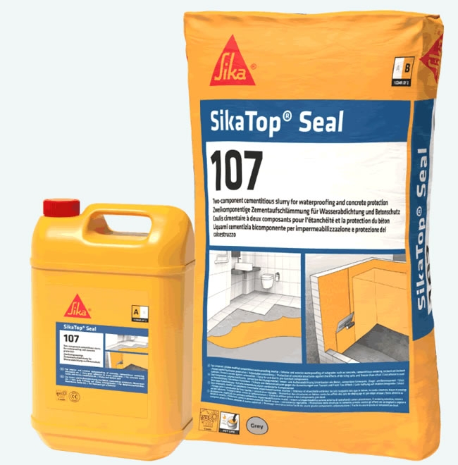 SikaTop Seal-107 - hidroizolacijski mort
