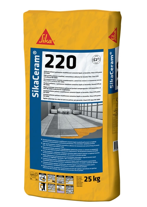 SikaCeram-220 - cementno ljepilo za keramičke pločice