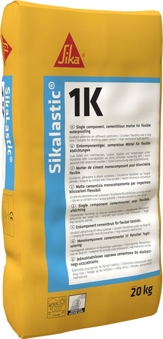 Sikalastic 1K - hidroizolacijski mort