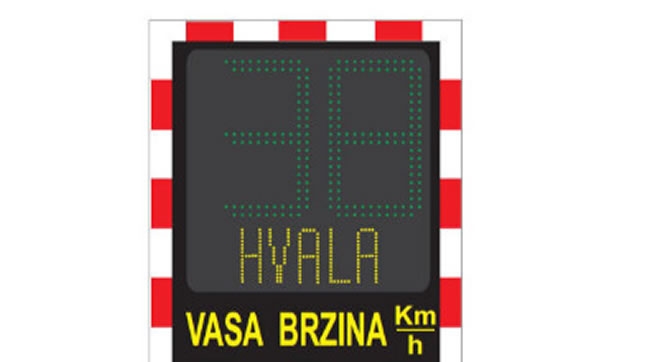 Radarski pokazivač brzine