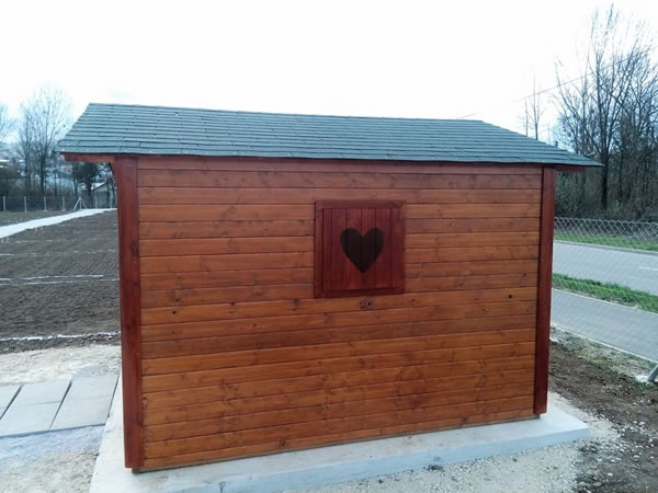Drvena vrtna kućica (izrada po narudžbi) 3