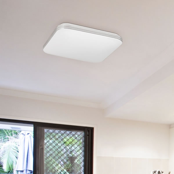 OSCAR LED stropna svjetiljka 18W 4000K krom