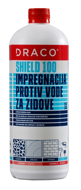 DRACO SHIELD 100 / 110 – zaštitna impregnacija za zidove / podove