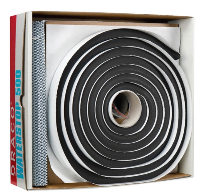 DRACO WATERSTOP 500 - hidroizolacijska samobrtveća traka
