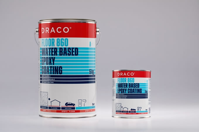 DRACO FLOOR 860 - epoksidni premaz na bazi vode