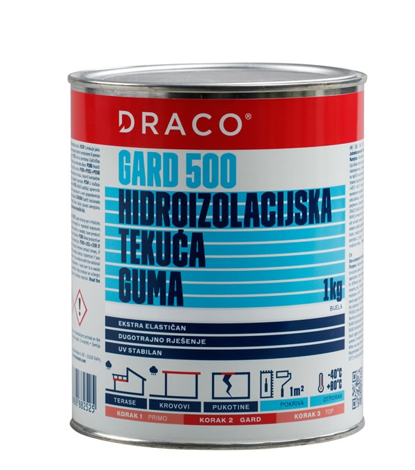 DRACO GARD 500 - hidroizolacijska tekuća guma