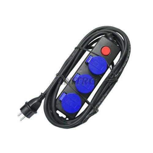 PP3/5P produžna priključnica IP44 5met