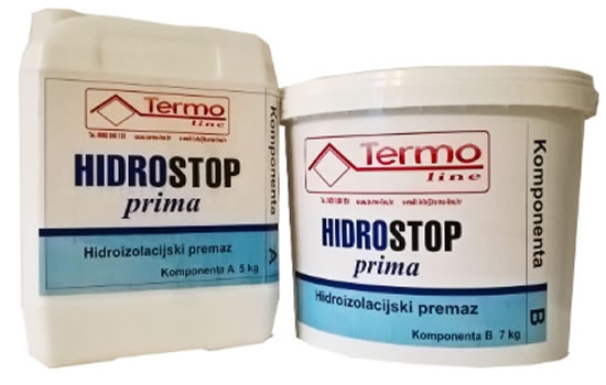HIDROSTOP - hidroizolacijski dvokomponentni premaz