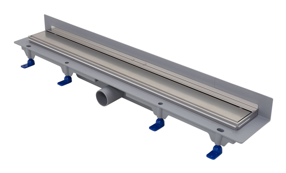 Tuš kanalica, obzidna, okvir od nehrđajućeg čelika, rešetka STANDARD/CUSTOM 750 mm