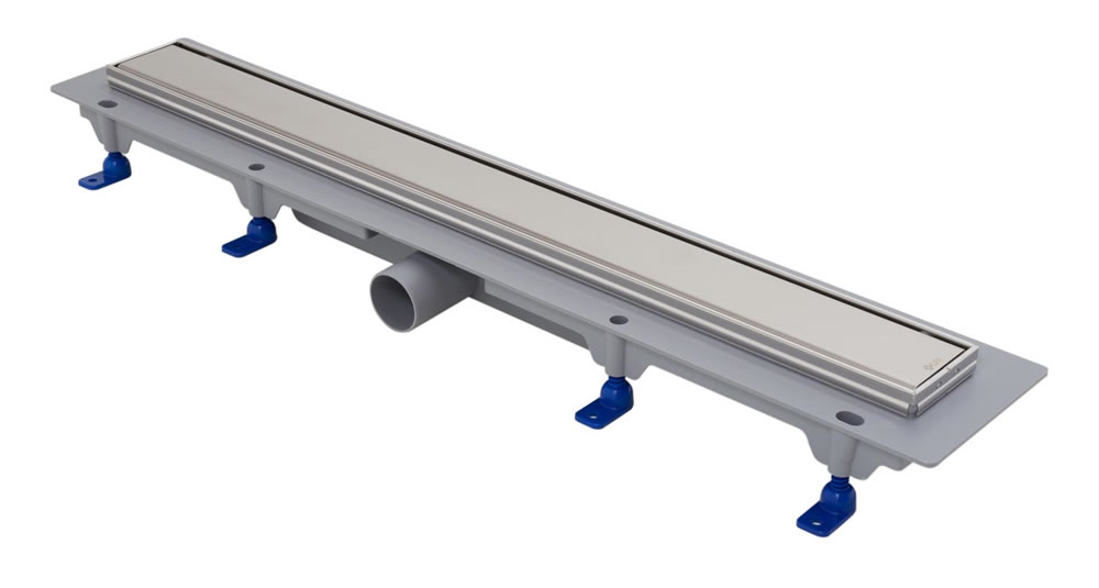 Tuš kanalica, okvir od nehrđajućeg čelika, rešetka STANDARD/CUSTOM 750 mm