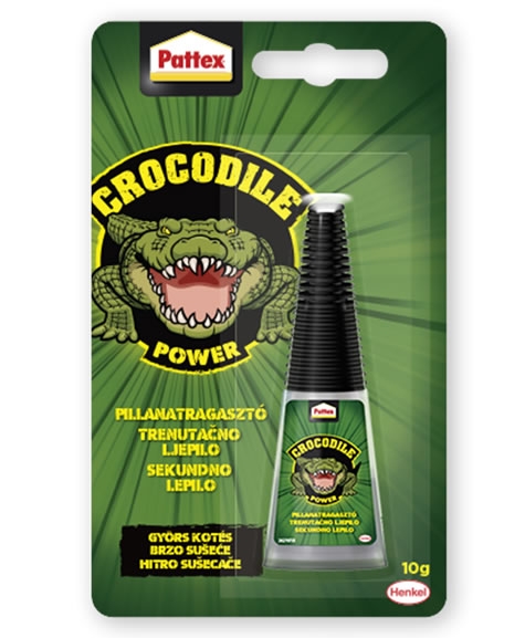 Pattex Crocodile trenutačno ljepilo 10g za svakodnevne popravke