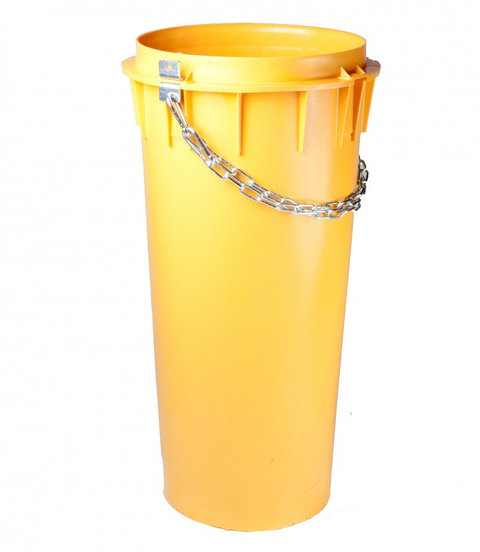Građevinska cijev za šutu/otpad, žuta, 1,1m, 40-50cm