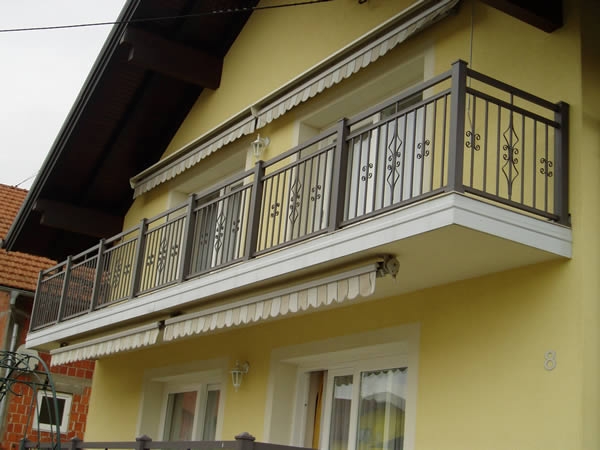Balkonska aluminijska ograda 4