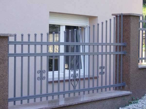 Aluminijska dvorišna ograda 2
