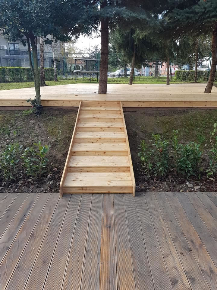 Drvena terasa decking