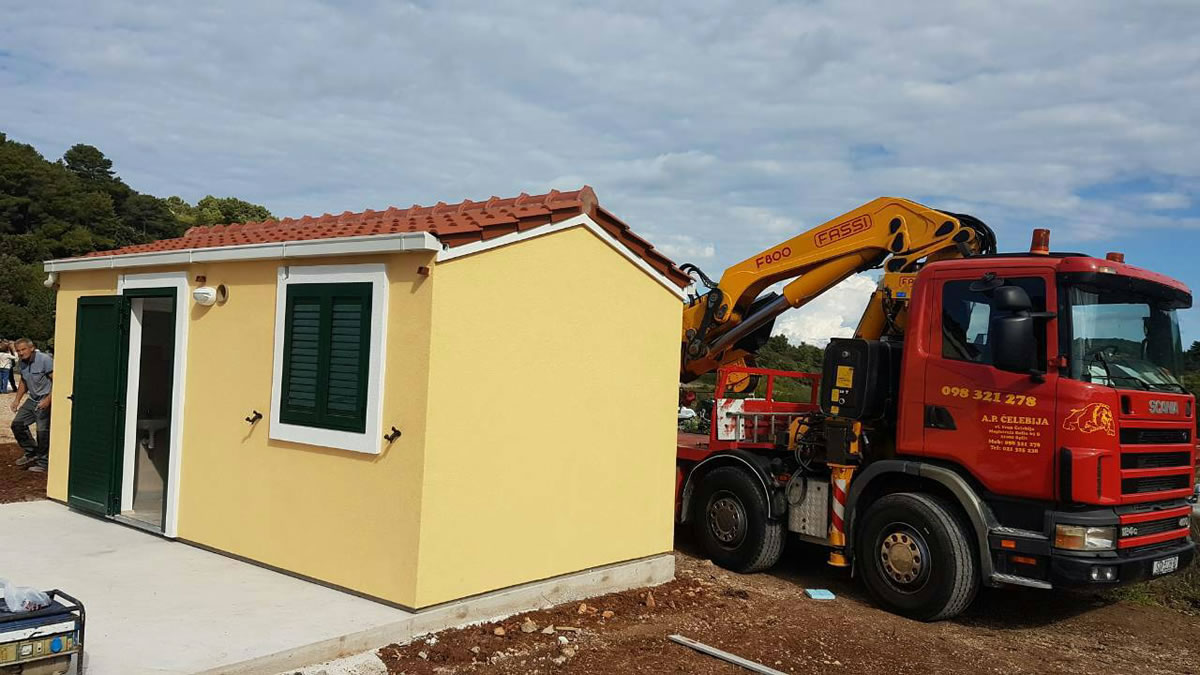 Mobilna kućica - prenosivi apartman TIP 18A (18m2)