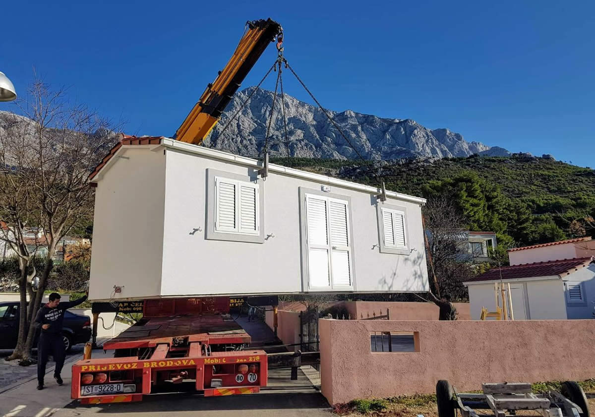 Mobilna kućica - prenosivi apartman TIP 24A (24m2)